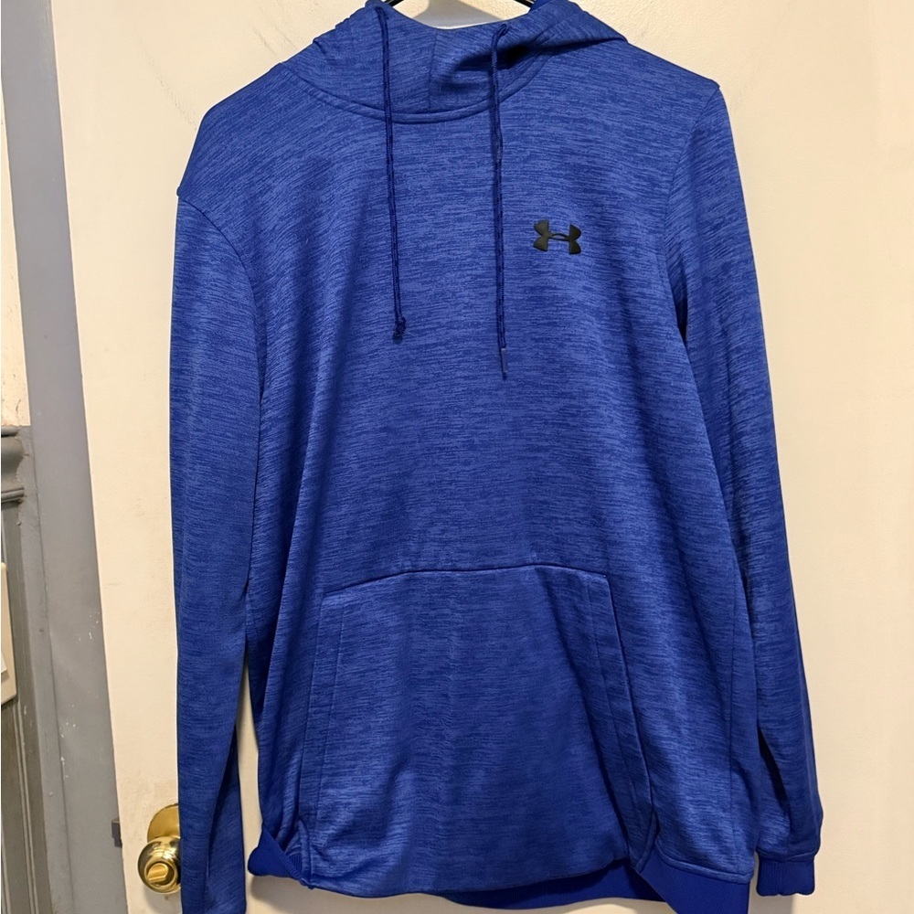 Under Armour Men's Blue Hooded Sweatshirt